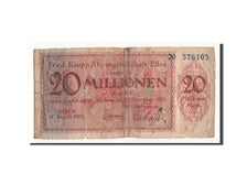 Banknote, Germany, Essen, 20 Millionen Mark, dessin, 1923, 1923-12-31, F(12-15)