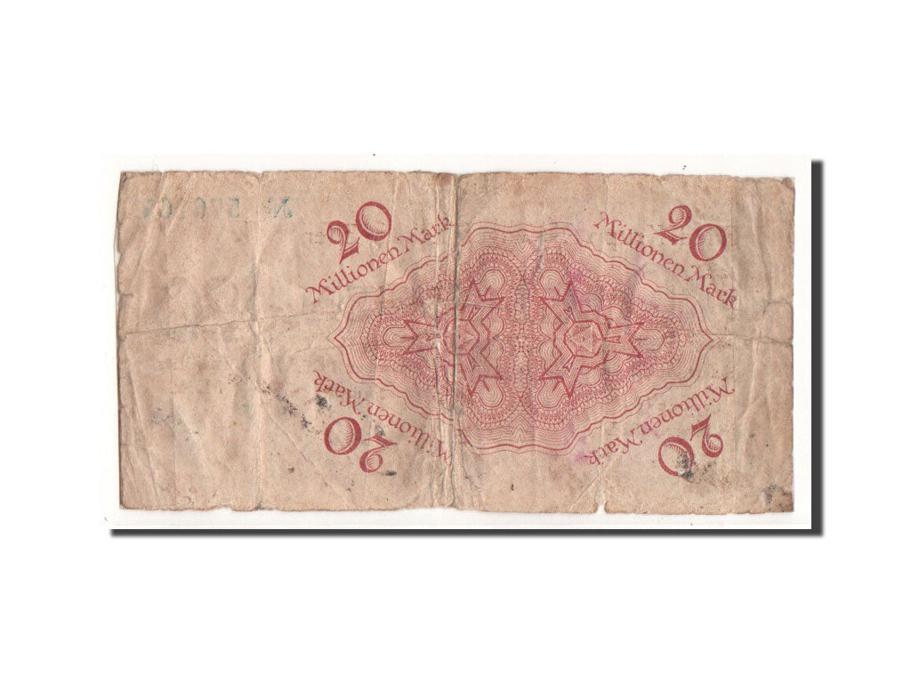 Banknote, Germany, Essen, 20 Millionen Mark, dessin, 1923, 1923-12-31, F(12-15)