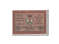 Banknote, Germany, Landsberg, 50 Pfennig, cathédrale, 1919, 1919-01-01
