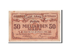 Germany, Lahr, 50 Milliarden Mark, Ecusson, 1923, 1923-10-27, VF(20-25)