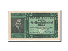 Banknote, Germany, Cassel, 500 000 Mark, personnage, 1923, 1923-08-20, EF(40-45)
