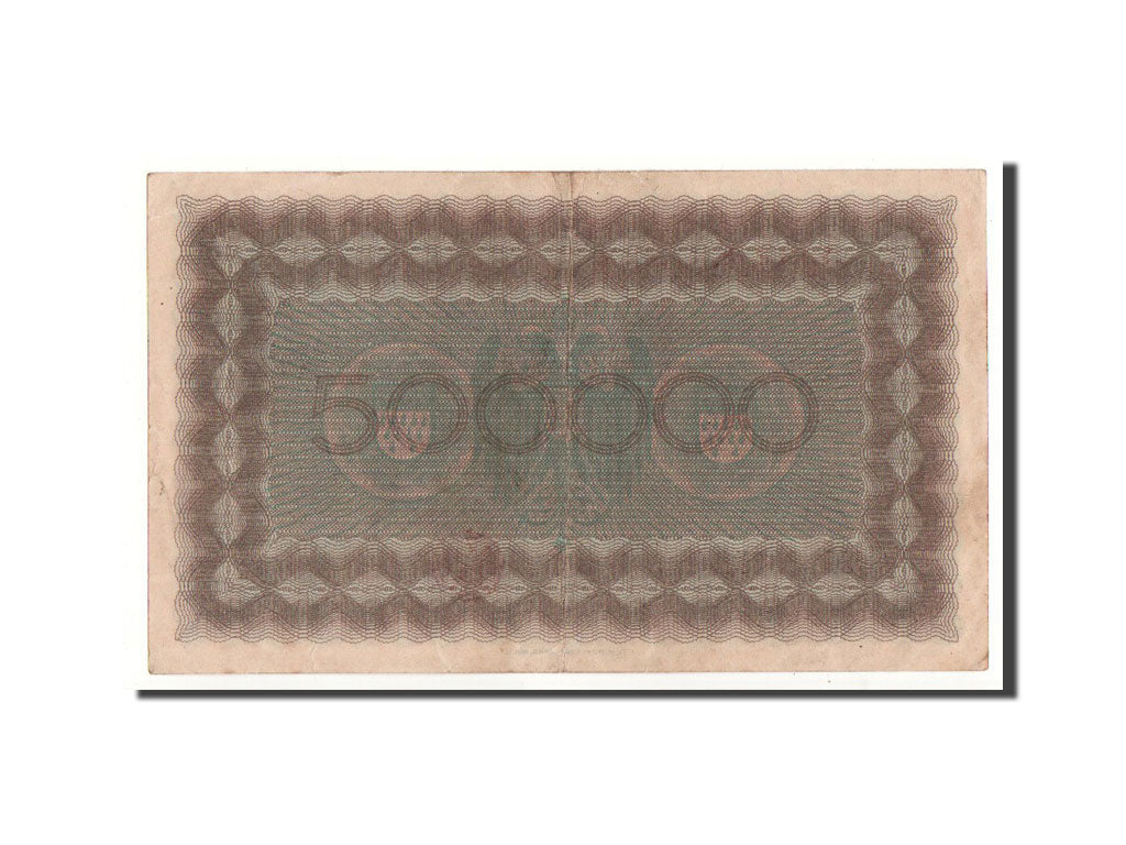 Banknote, Germany, Köln, 500 000 Mark, cathédrale, 1923, 1923-08-01, EF(40-45)