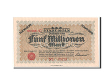 Germany, Köln, 25 Millionen Mark, Ecusson, 1923, 1923-08-15, UNC(65-70)