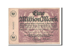 Banknote, Germany, Dortmund, 1 Million Mark, aigle, 1922, 1922-07-17, VF(30-35)