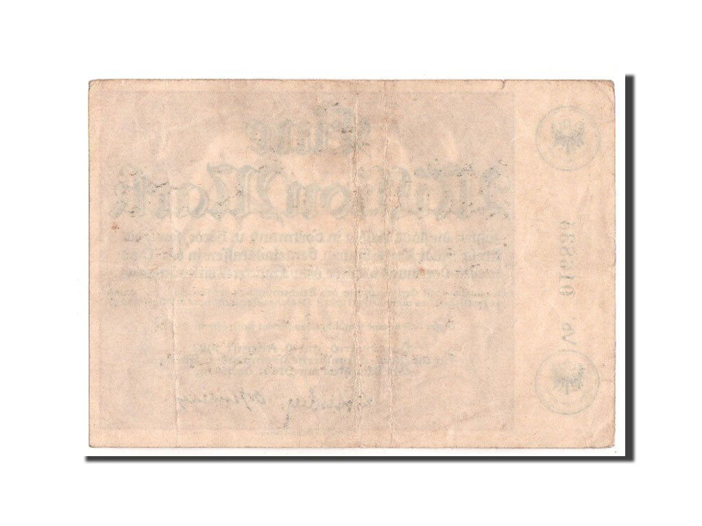 Banknote, Germany, Dortmund, 1 Million Mark, aigle, 1922, 1922-07-17, VF(30-35)