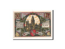 Banknote, Germany, Mainz Stadt, 50 Pfennig, Monument, 1921, 1921-01-01