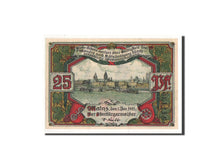 Banknote, Germany, Mainz Stadt, 25 Pfennig, cathédrale, 1921, 1921-01-01
