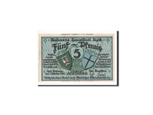 Banknote, Germany, Lyck, 5 Pfennig, paysage, 1920, 1920-10-01, UNC(65-70)