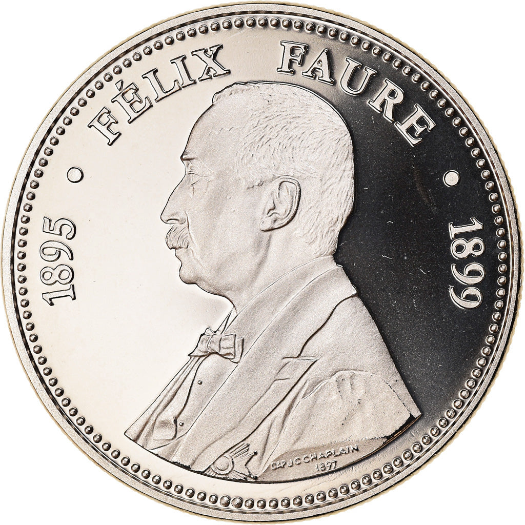 Frankrijk, Medaille, Les Présidents de la République, Félix Faure, Politics