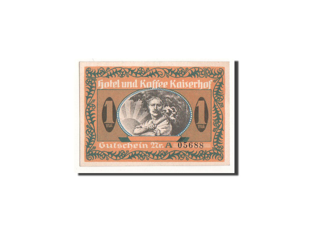 Germany, Münster, 1 Mark, portrait, Undated, UNC(65-70), Mehl:914.2