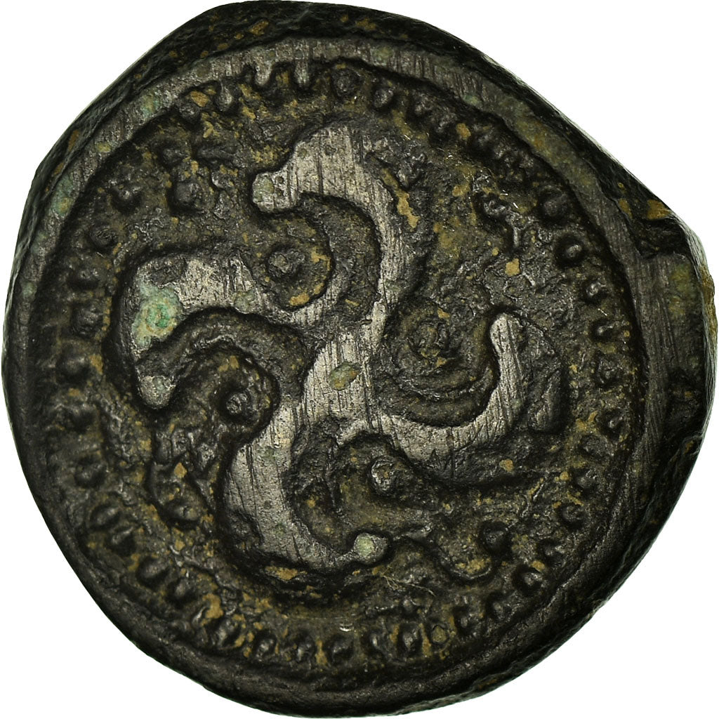 Coin, Suessiones, Potin, EF(40-45), Potin, Delestrée:214