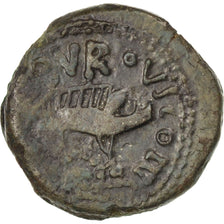 Moneda, Aulerci Eburovices, Bronze, MBC+, Bronce, Delestrée:2430