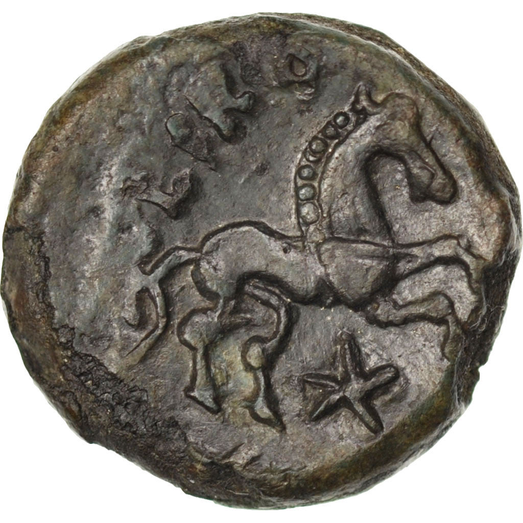 Münze, Aulerci Eburovices, Bronze, SS+, Bronze, Delestrée:2430