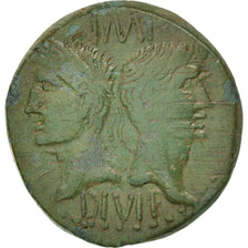 Nemausus, Nîmes, Auguste et Agrippa, Dupondius, RIC 160