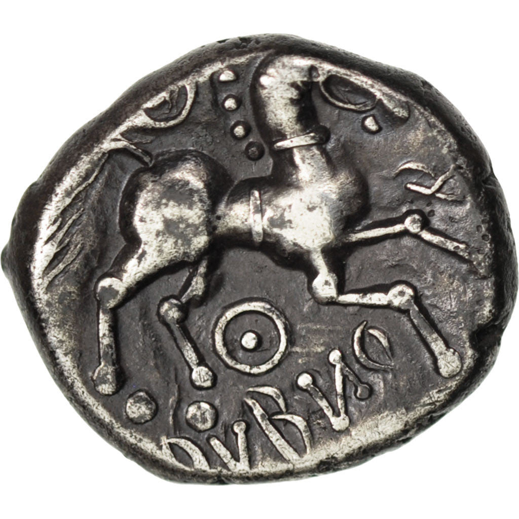 Aedui, Denarius, AU(50-53), Silver, Delestré #3222, 1.89
