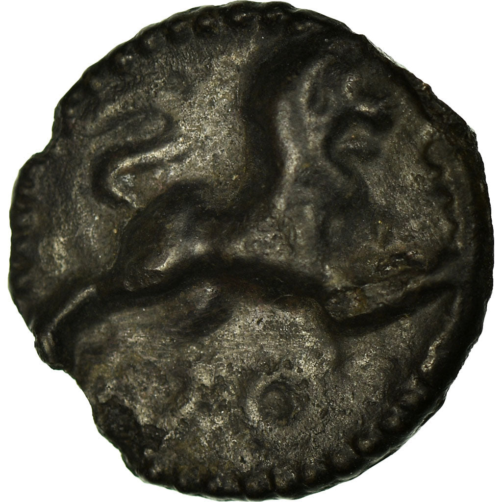 Moneta, Sequani, Potin, SPL-, Potin, Delestrée:3255