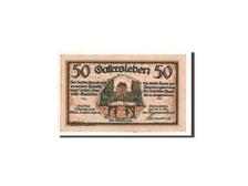 Germania, Gatersleben, 50 Pfennig, train, 1921, 1921-07-30, FDS, Mehl:409