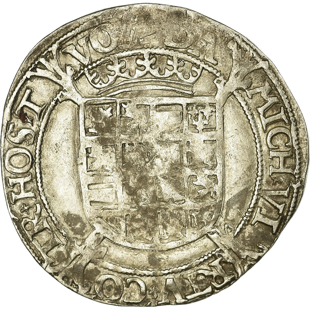 Moneta, Belgio, 4 Patards, 1539, Anvers, BB, Argento