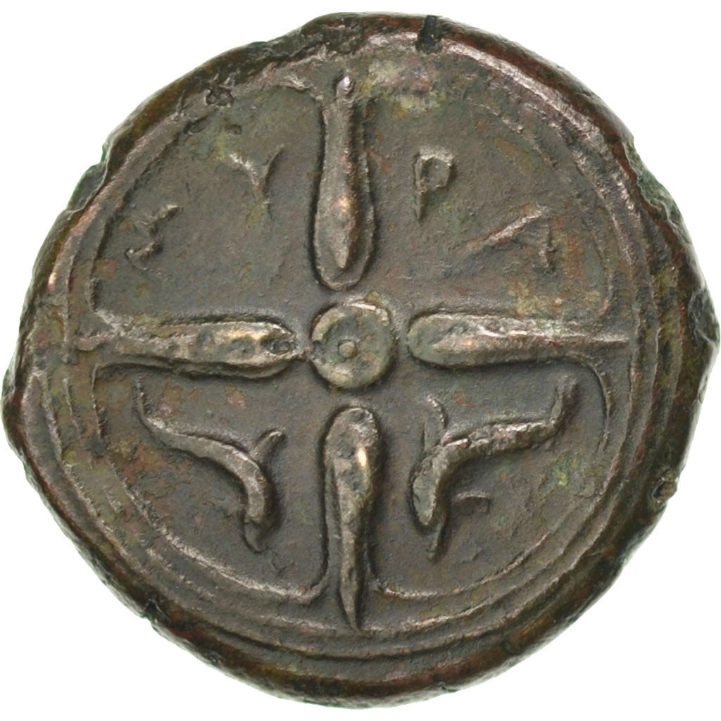 SICILIA, SYRACUSA, Hemilitron, Syracuse, AU(55-58), Bronze, 3.75
