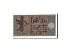 Banknote, Germany, Berlin Stadt, 50 Pfennig, Treptow, 1921, 1921-09-09