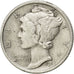 UNITED STATES, Mercury Dime, Dime, 1917, U.S. Mint, KM #140, EF(40-45), Silver,.