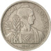 FRENCH INDO-CHINA, Piastre, 1947, Paris, KM #32.2, AU(50-53), Copper-Nickel,...