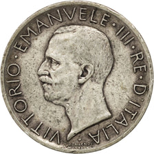 Italia, Vittorio Emanuele III, 5 Lire, 1927, Rome, BB, Argento, KM:67.1