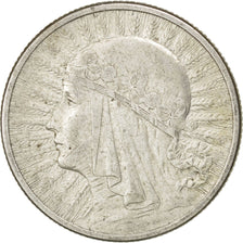 POLAND, 2 Zlote, 1933, Warsaw, KM #20, EF(40-45), Silver, 22, 4.42