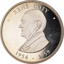 Francia, medalla, Les Présidents de la République, René Coty, Politics