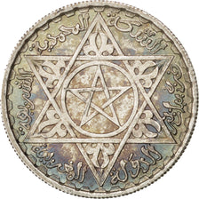 MOROCCO, 100 Francs, 1953, Paris, KM #52, AU(55-58), Silver, 4.06