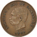 CAMBODIA, 5 Centimes, 1860, KM #M2, EF(40-45), Bronze, 5.06