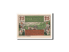 Banknote, Germany, Braunschweig, 25 Pfennig, transport, 1921, 1921-07-01
