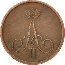 Russie, Alexandre II, Denga, 1859 BM, Varsovie, KM 2.2