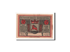 Germany, Schneidemuhl, 75 Pfennig, avion, UNC(65-70), Mehl:1191.2b