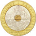 FRANCE, Mont Saint Michel, 20 Francs, 1992, KM #1008.2, AU(55-58),...