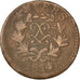 FRENCH STATES, 5 Centimes, 1814, Anvers, KM #4.1, F(12-15), Bronze, Gadoury...