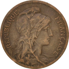 FRANCE, Dupuis, 5 Centimes, 1898, Paris, KM #842, VF(30-35), Bronze, 25.1,...