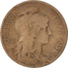 Moneda, Francia, Dupuis, 5 Centimes, 1901, Paris, BC, Bronce, KM:842