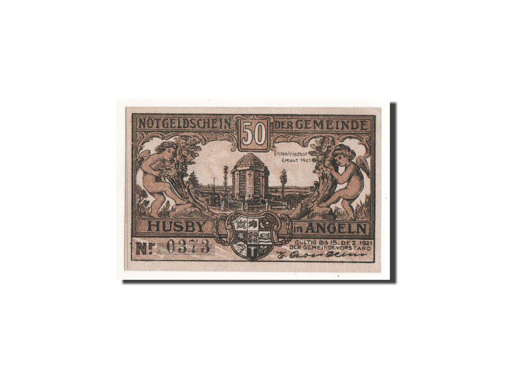 Banknote, Germany, Husby, 50 Pfennig, personnage 1, O.D, Undated, UNC(65-70)