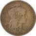 FRANCE, Dupuis, 5 Centimes, 1910, Paris, KM #842, VF(20-25), Bronze, 25.1,...
