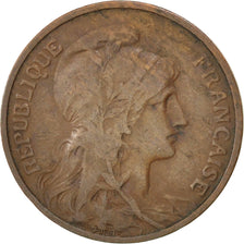 FRANCE, Dupuis, 5 Centimes, 1917, Paris, KM #842, VF(20-25), Bronze, 25.1,...