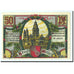 Banknote, Germany, Mainz Stadt, 50 Pfennig, Monument, 1921, 1921-01-01