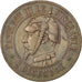 Moneta, Francia, 10 Centimes, 1870, BB+, Bronzo