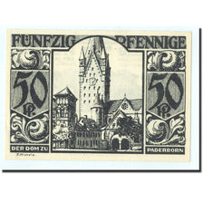 Banknote, Germany, Paderborn, 50 Pfennig, personnage 2, 1921, 1921-11-10