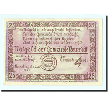 Geldschein, Deutschland, Neinstedt, 25 Pfennig, paysage, O.D, Undated, UNZ