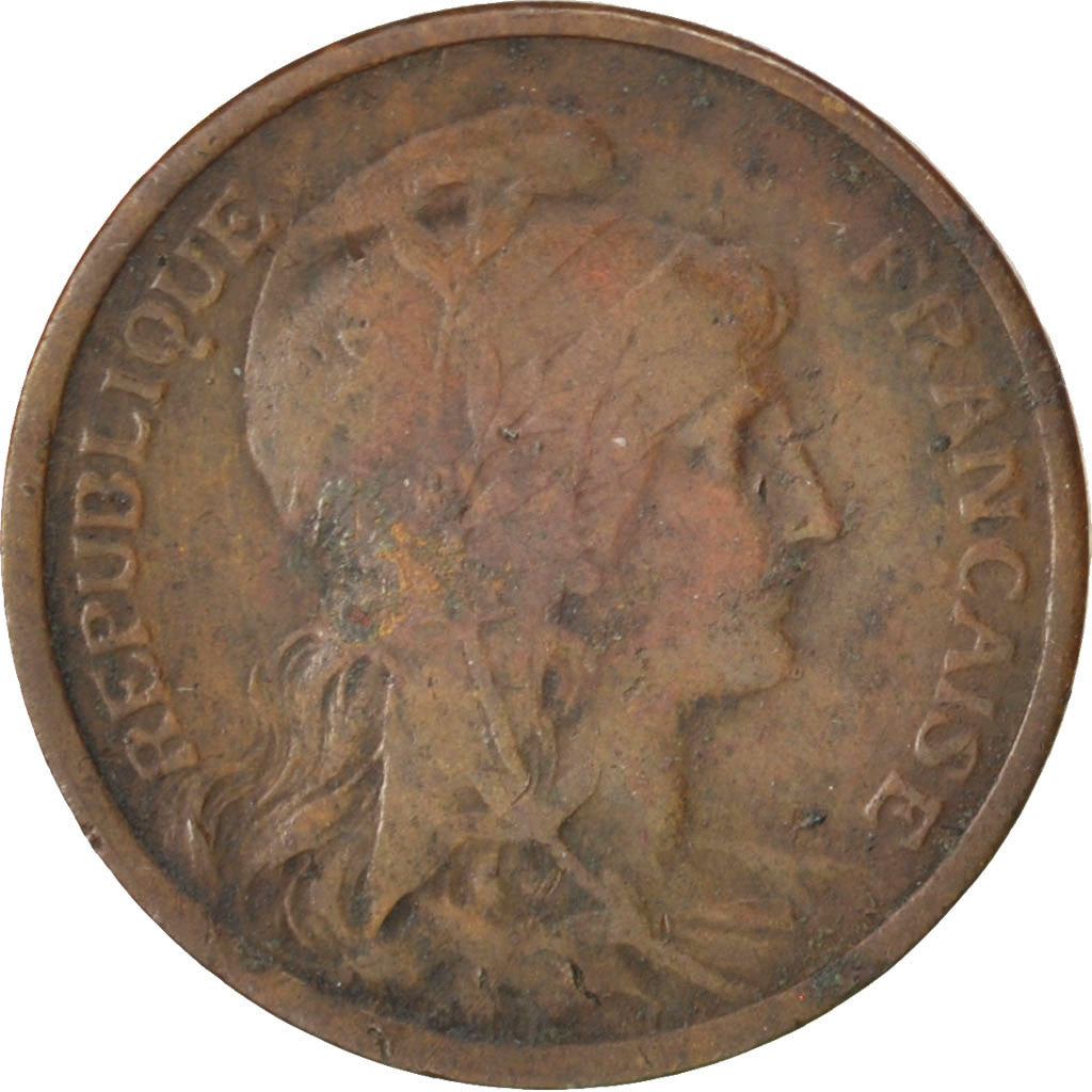 Moneda, Francia, Dupuis, Centime, 1903, Paris, BC+, Bronce, KM:840, Gadoury:90