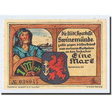 Banknote, Germany, Swinemünde, 1 Mark, Batiment, O.D, Undated, UNC(65-70)