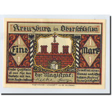 Banknote, Germany, Kreuzburg, 1 Mark, portrait, 1921, 1921-10-18, UNC(65-70)