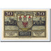 Banknote, Germany, Strasburg i Uckermark, 50 Pfennig, Maison, 1921, Undated