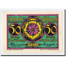 Banknote, Germany, Marktschorgast, 50 Pfennig, train, 1921, Undated, UNC(65-70)